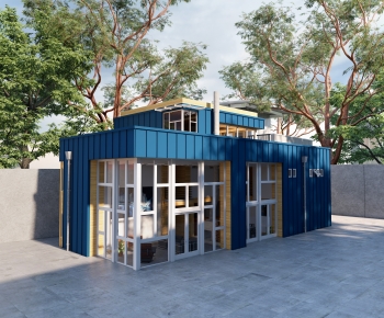 Modern Appearance Of Commercial Building-ID:340863948