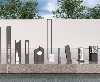 Modern Outdoor Light-ID:453999068