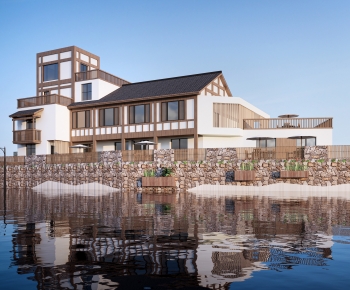 New Chinese Style Appearance Of Commercial Building-ID:514595032