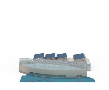 Modern Appearance Of Commercial Building-ID:366184009