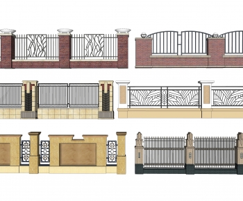 Modern Fence-ID:828957088