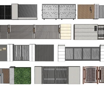Modern Fence-ID:380820996