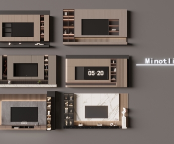Modern TV Wall-ID:616724014