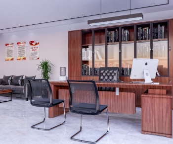 New Chinese Style Manager's Office-ID:339179049