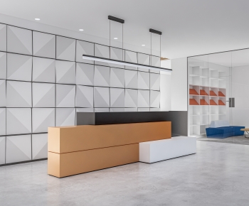 Modern Reception Desk-ID:118839718