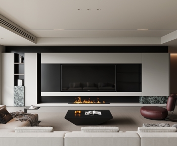Modern A Living Room-ID:541750911