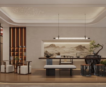 New Chinese Style Tea House-ID:401688103