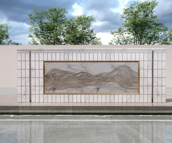 New Chinese Style Landscape Wall-ID:756623984