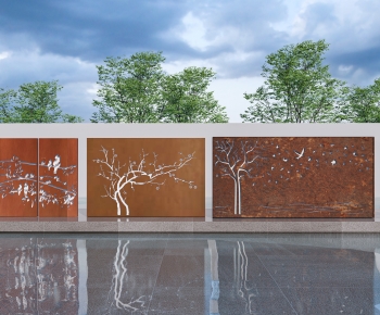 Modern Landscape Wall-ID:796726946