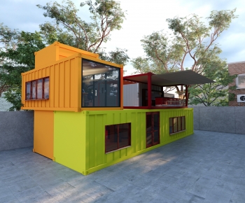 Modern Appearance Of Commercial Building-ID:321265942