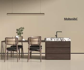 Modern Dining Table And Chairs-ID:568923009