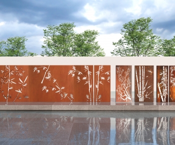 Modern Landscape Wall-ID:520888093