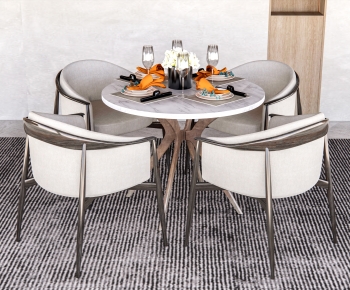 Modern Dining Table And Chairs-ID:514657025