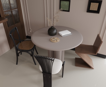 Modern Dining Table And Chairs-ID:923872955