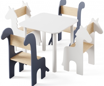 Modern Children's Table/chair-ID:987050061