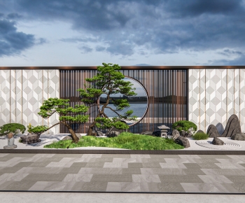 New Chinese Style Garden-ID:551647905