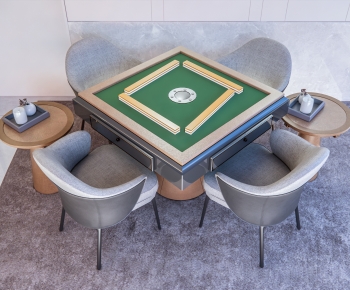 Modern Mahjong Tables And Chairs-ID:764889774