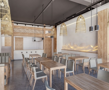 新中式餐厅-ID:390793096