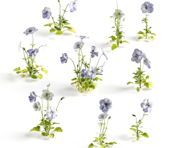 Modern Flowers And Grass-ID:574903965