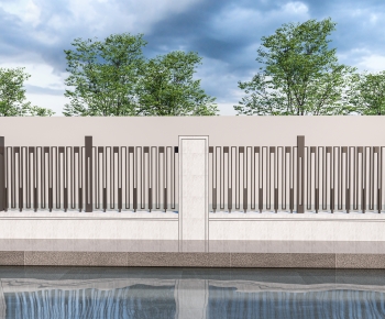 Modern Fence-ID:141760112