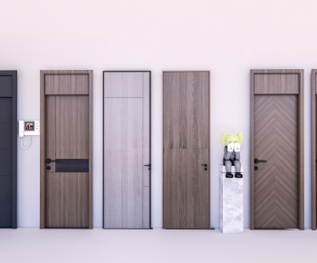 Modern Single Door-ID:619704017