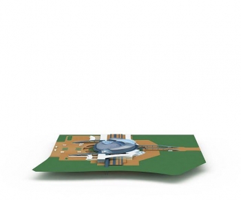 Modern Architectural Bird's-eye View Planning-ID:316303972