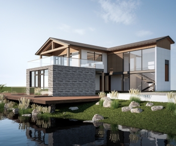 New Chinese Style Appearance Of Commercial Building-ID:137411124