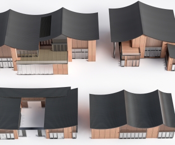 New Chinese Style Appearance Of Commercial Building-ID:837507969