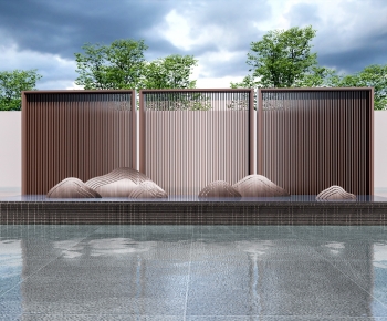 New Chinese Style Landscape Wall-ID:694083937