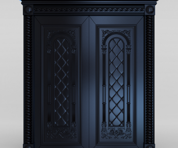European Style Double Door-ID:909899008
