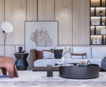 Modern Sofa Combination-ID:732115037