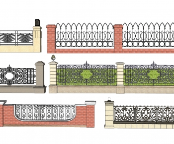 Modern Fence-ID:448579831