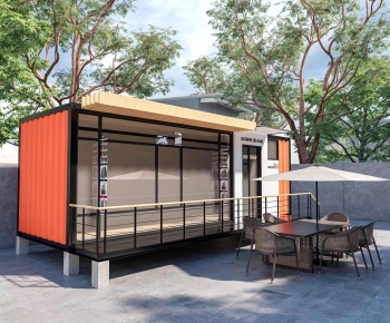 Modern Appearance Of Commercial Building-ID:630441907