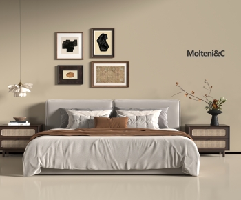 Modern Double Bed-ID:990233901
