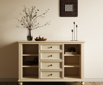 Simple European Style Side Cabinet-ID:532720124