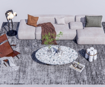 Modern Sofa Combination-ID:582873115