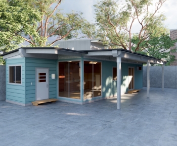 Modern Appearance Of Commercial Building-ID:403886082