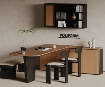 Modern Dining Table And Chairs-ID:748579529