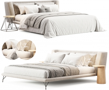 Modern Double Bed-ID:985397103