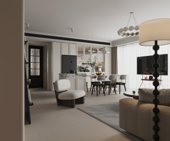 American Style A Living Room-ID:323837048