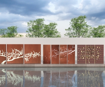 Modern Landscape Wall-ID:858741043