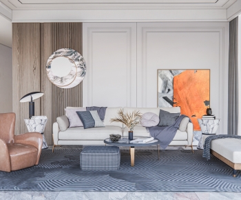 Modern A Living Room-ID:267570023