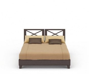 Modern Double Bed-ID:337014917