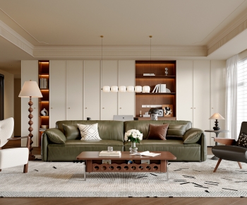 French Style A Living Room-ID:980249888