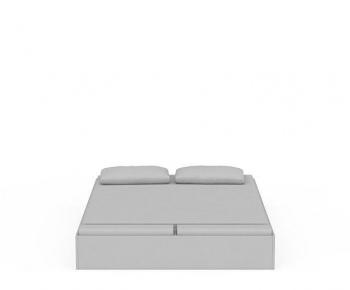 Modern Double Bed-ID:900530875