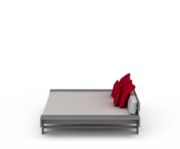 Modern Double Bed-ID:924743896