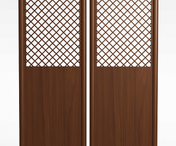 Modern Wooden Screen Partition-ID:753994945
