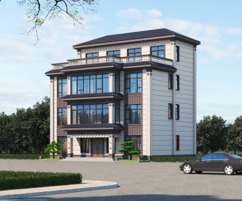 New Chinese Style Detached Villa-ID:658782967