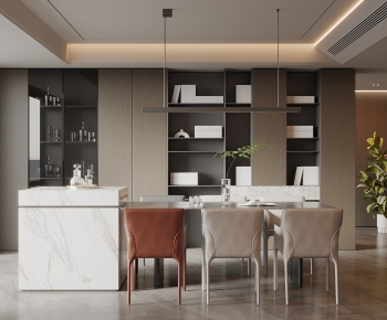 Modern Dining Room-ID:851232053