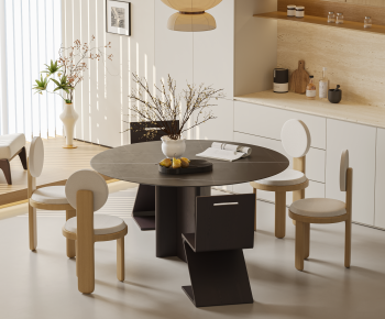 Modern Dining Table And Chairs-ID:481067904